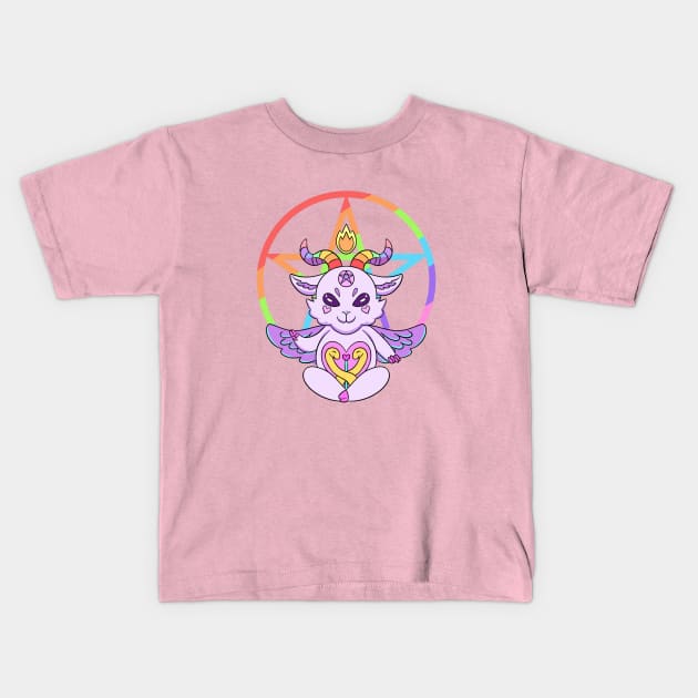 PRIDE DEMON Kids T-Shirt by ChangoATX